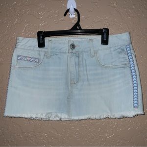 Women’s Jean Hollister Mini Skirt Sz: 5 (W 27) - Pre-owned